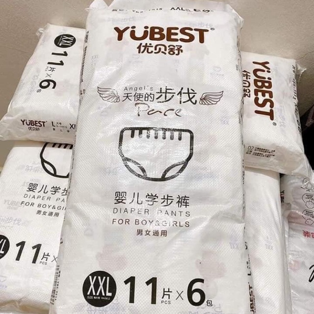 Bỉm yubest angel quần size xxl66