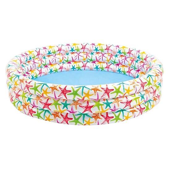 Bộ bể bơi 56440 tặng kèm bơm điện hút xả bể bơi
