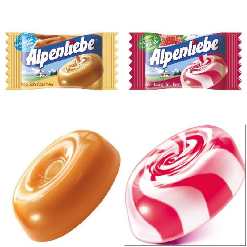 Combo 3 gói alpenliebe mix vị ngẫu nhiên