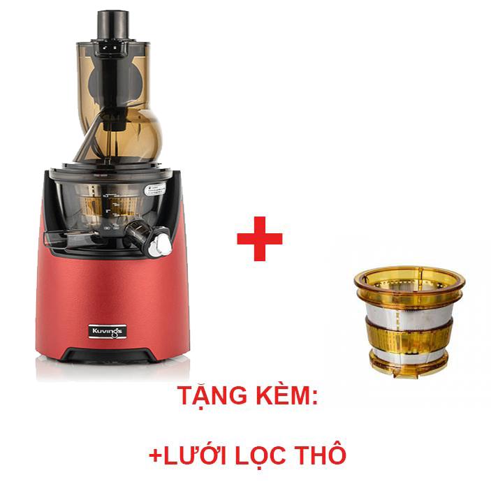 [HCM]Máy Ép Trái Cây Kuvings EVO820 Đỏ