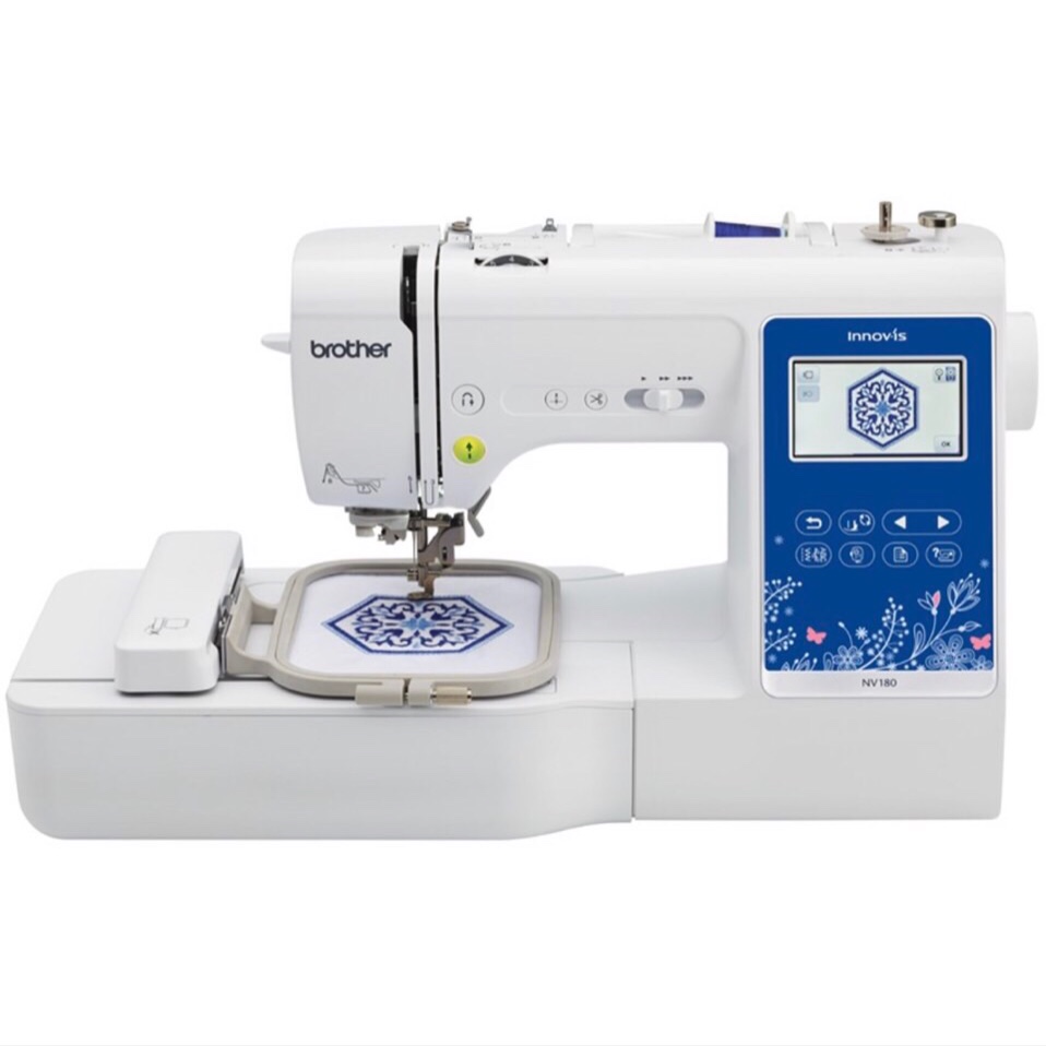 [Trả góp 0%]Máy may và thêu điện tử Brother NV-180-kèm quà tặng