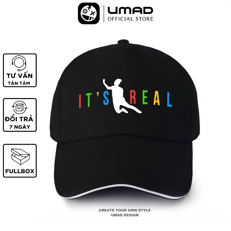 Mũ lưỡi trai nam UMAD Văn Toàn Its real nón kết Đội tuyển bóng đá Việt Nam cao cấp unisex