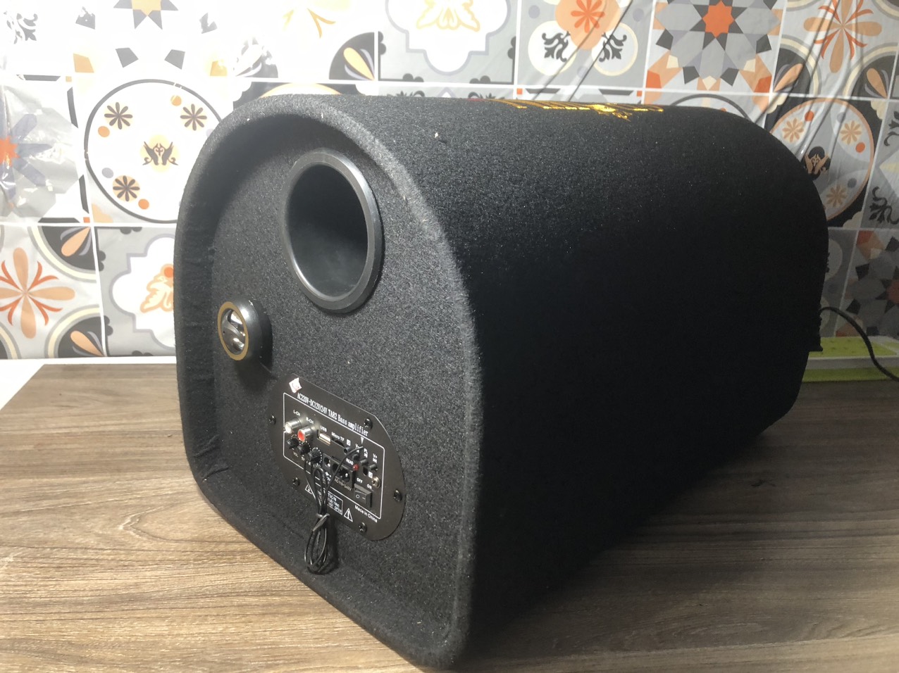 Loa crown số 10 đế tròn bluetooth max 200w. bh 06 tháng