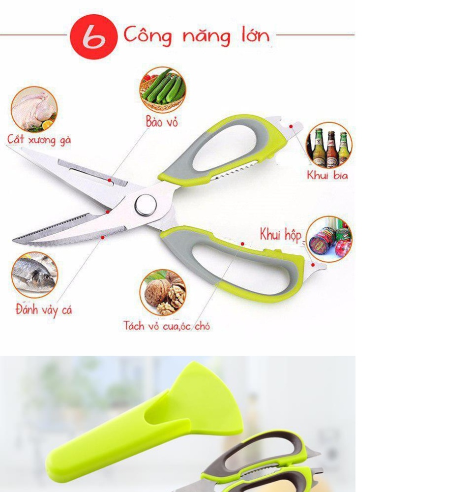 Kéo đa năng 6in1