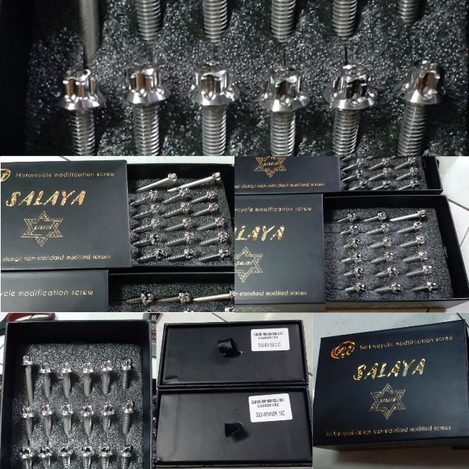 Bộ ốc lốc máy chuẩn salaya cho ex150winer