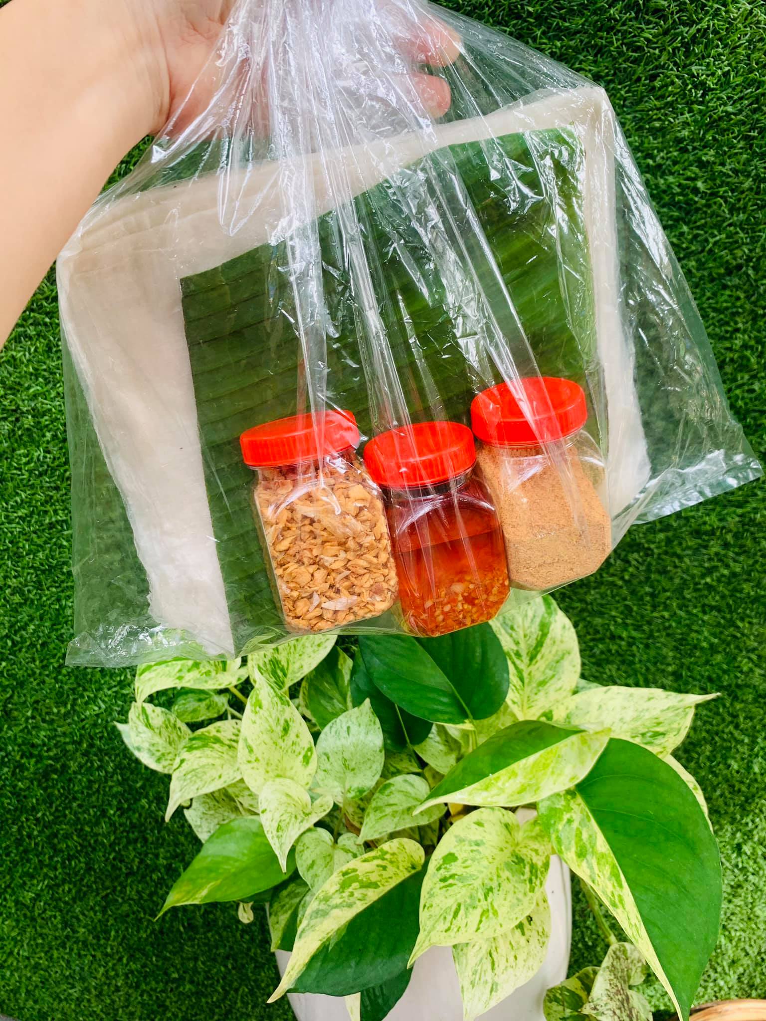 Combo Bánh Tráng Phơi Sương Muối Nhuyễn Hành Phi Sa Tế