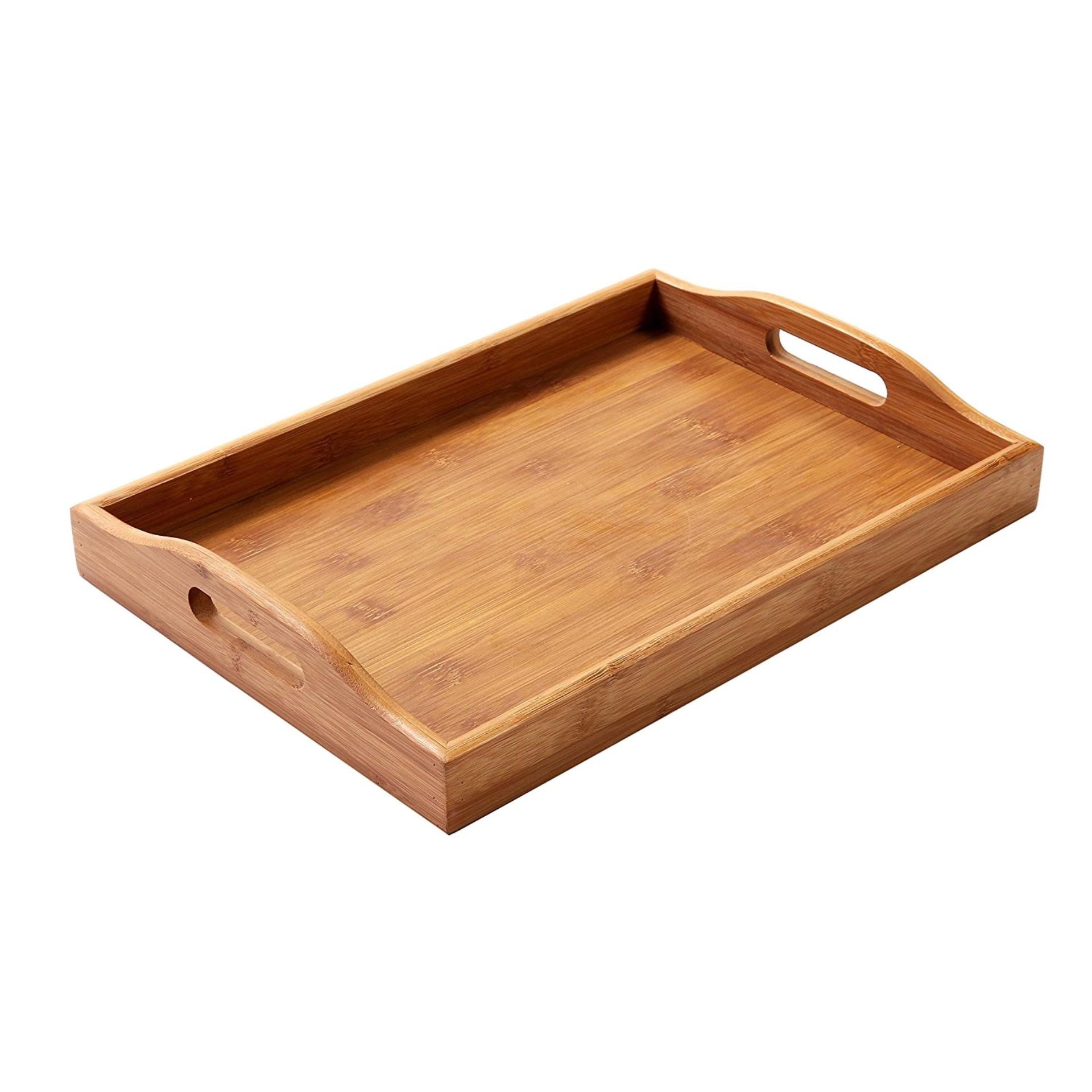 Khay trà gỗ tre tự nhiên