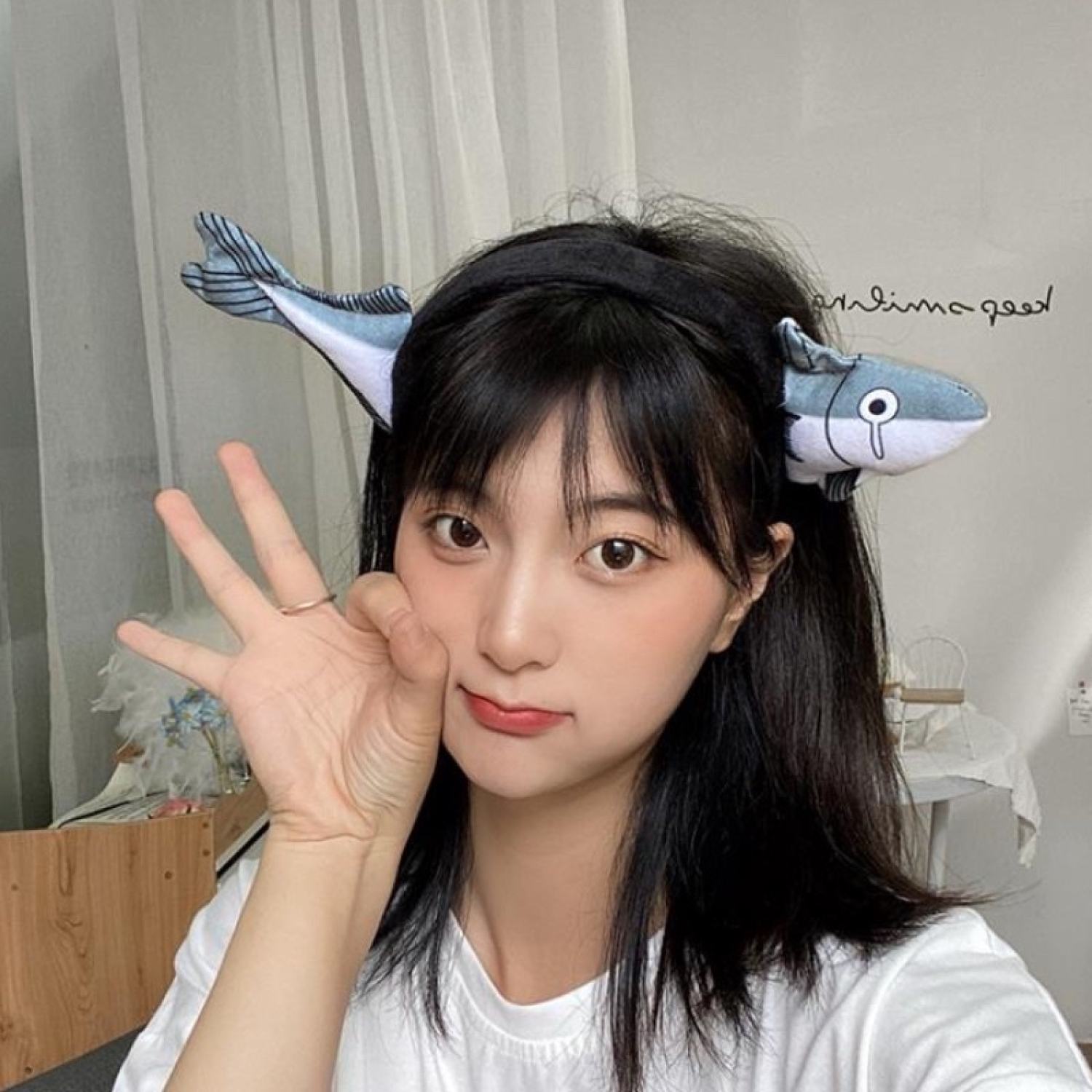 Bờm Tóc Hình Cà Rốt- Băng Đô Cá