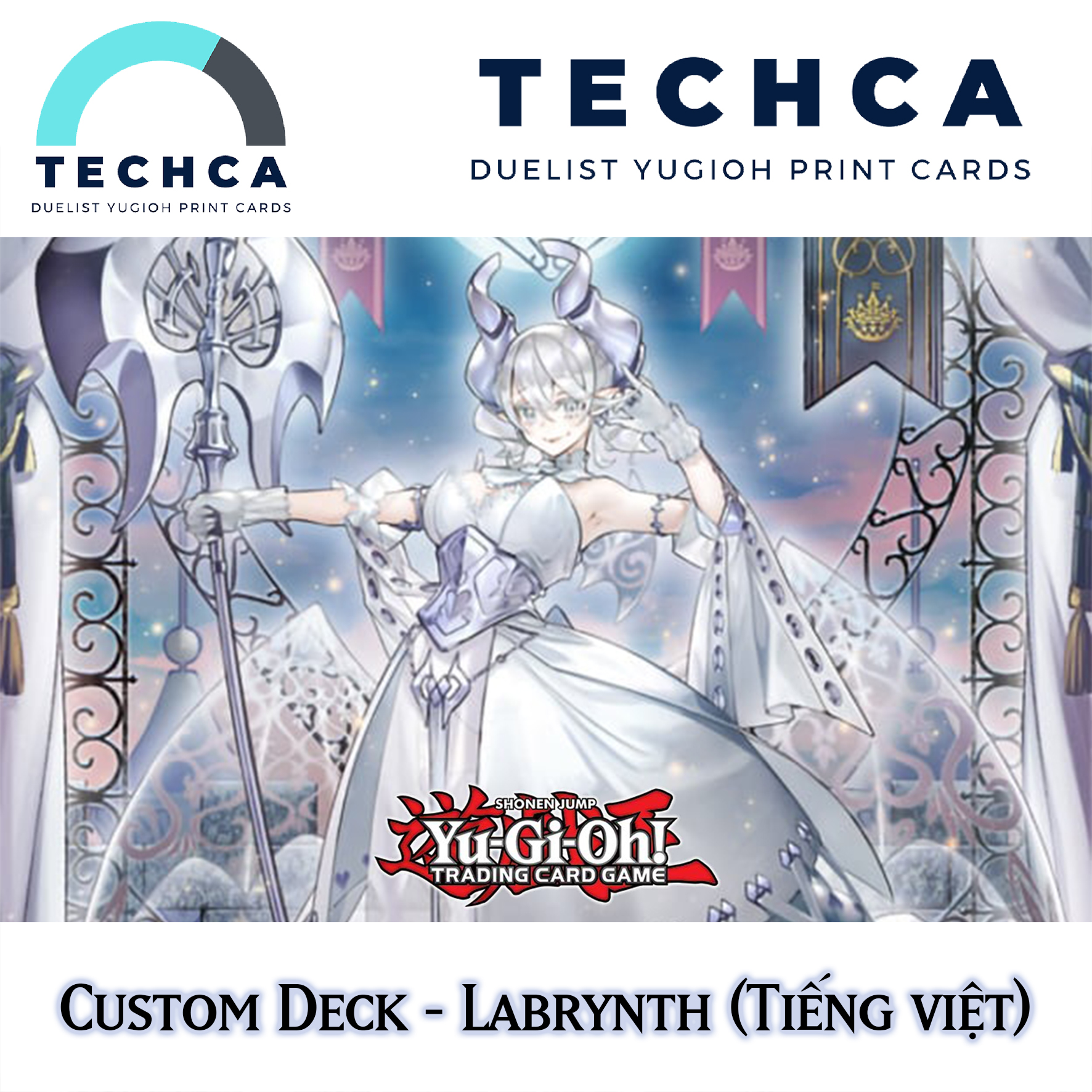 Bài in tiếng việt - bộ bài yugioh - custom deck - labrynth