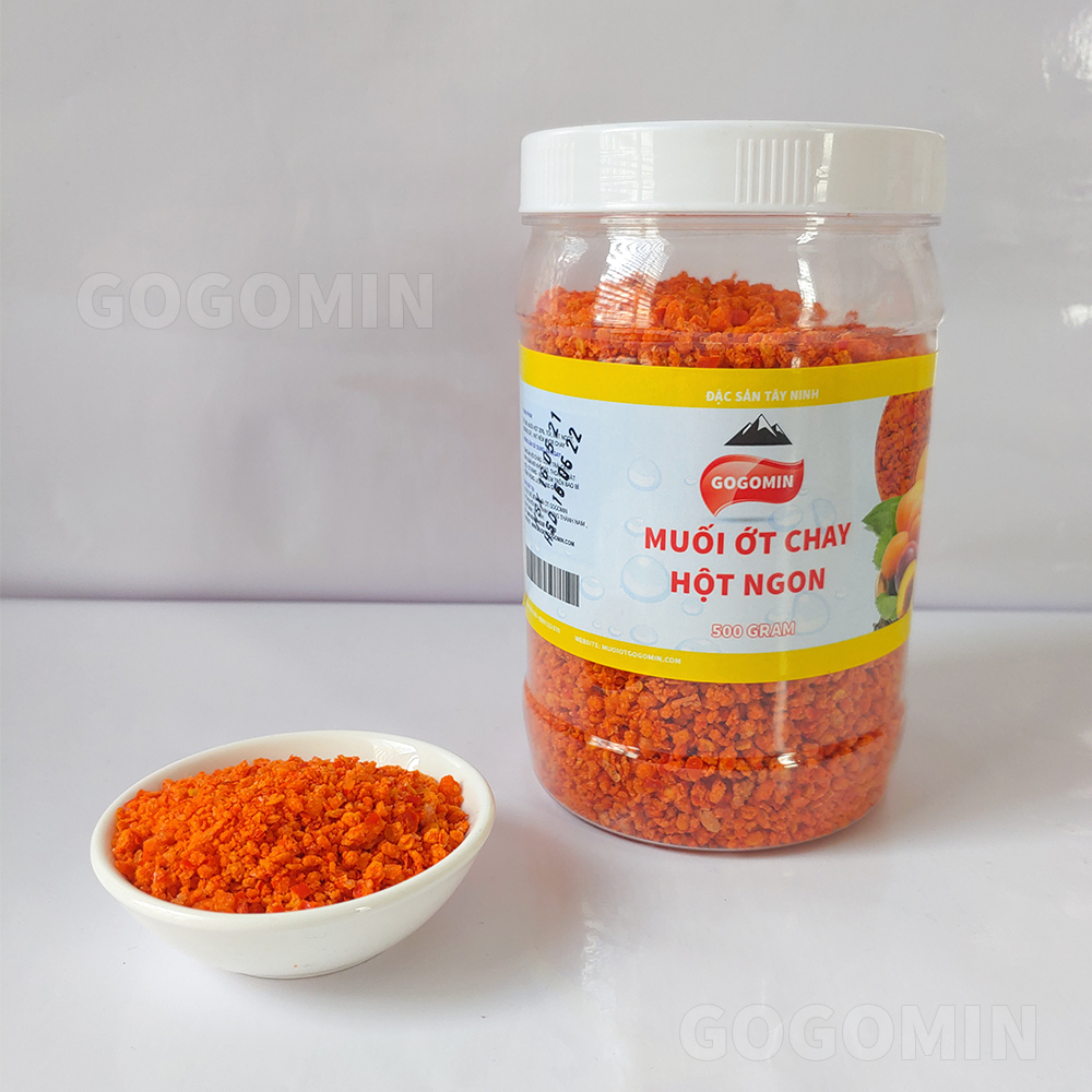 Muối ớt chay hột ngon - gogomin