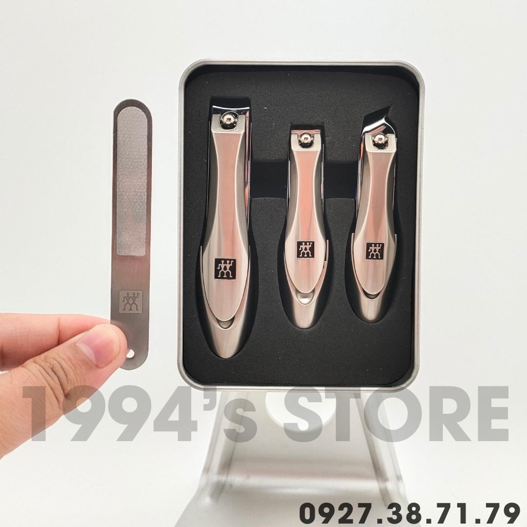 Combo 3 bấm móng tay cao cấp zwilling j.a. henckels - hàng chính hãng đức - rất bền và sắc bén - cắt móng tay chân, cắt da
