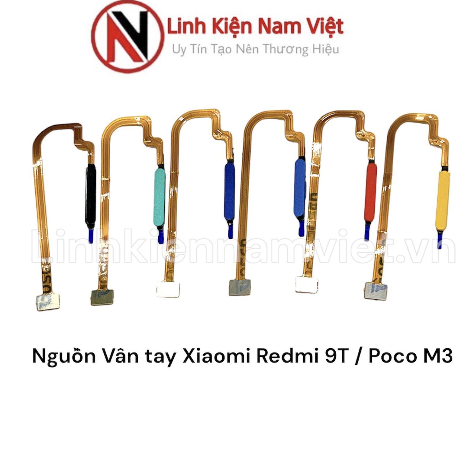 Dây nguồn vân tay xiaomi redmi 9t / poco m3