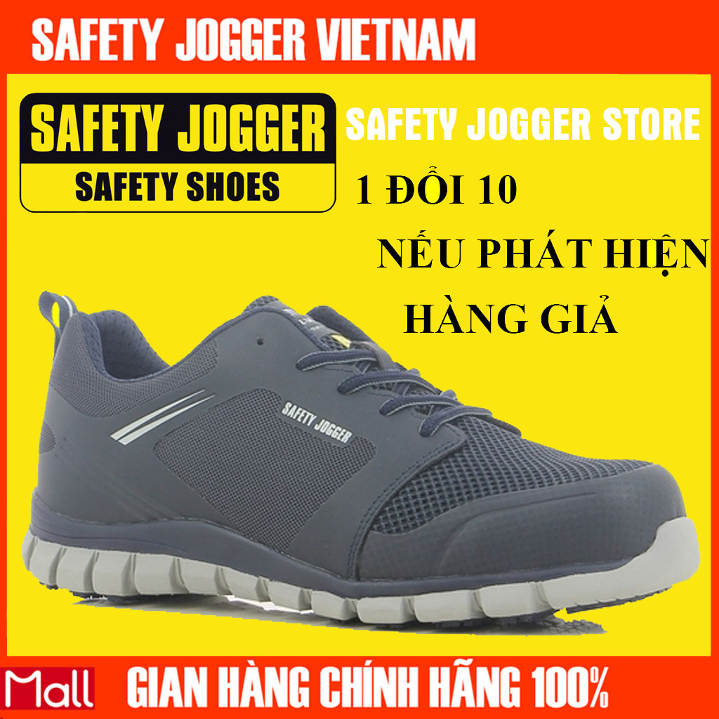 [Hàng Chính Hãng] Giày Bảo Hộ Lao Động Safety Jogger Ligero (Xanh Navy)