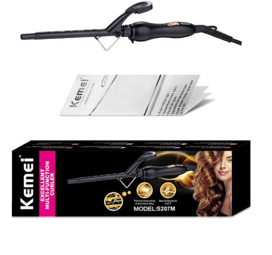 Máy làm xoăn tóc lọn nhỏ 12mm kemei s207