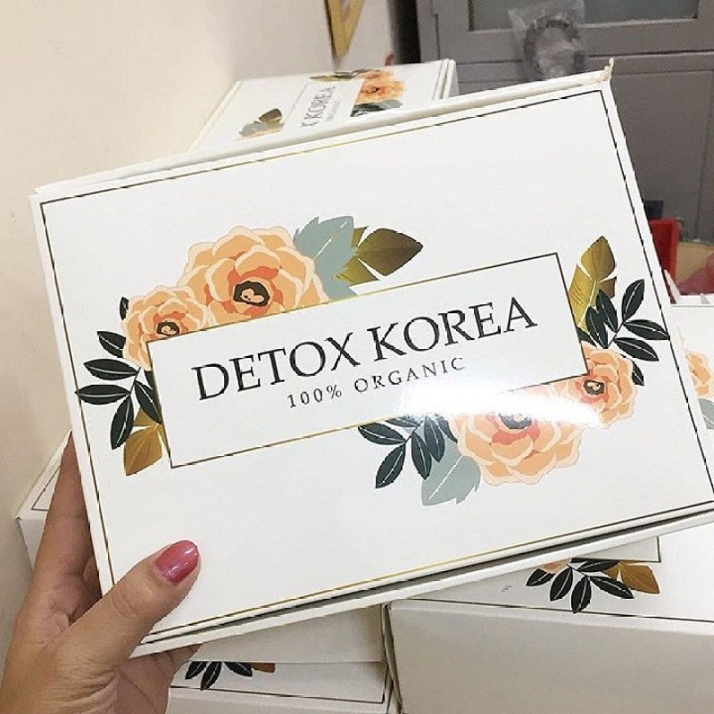 [HCM]Set giảm cân Detox kèm hộp 30 gói tặng kèm 1 bình nhựa PONGDANG 1000ml