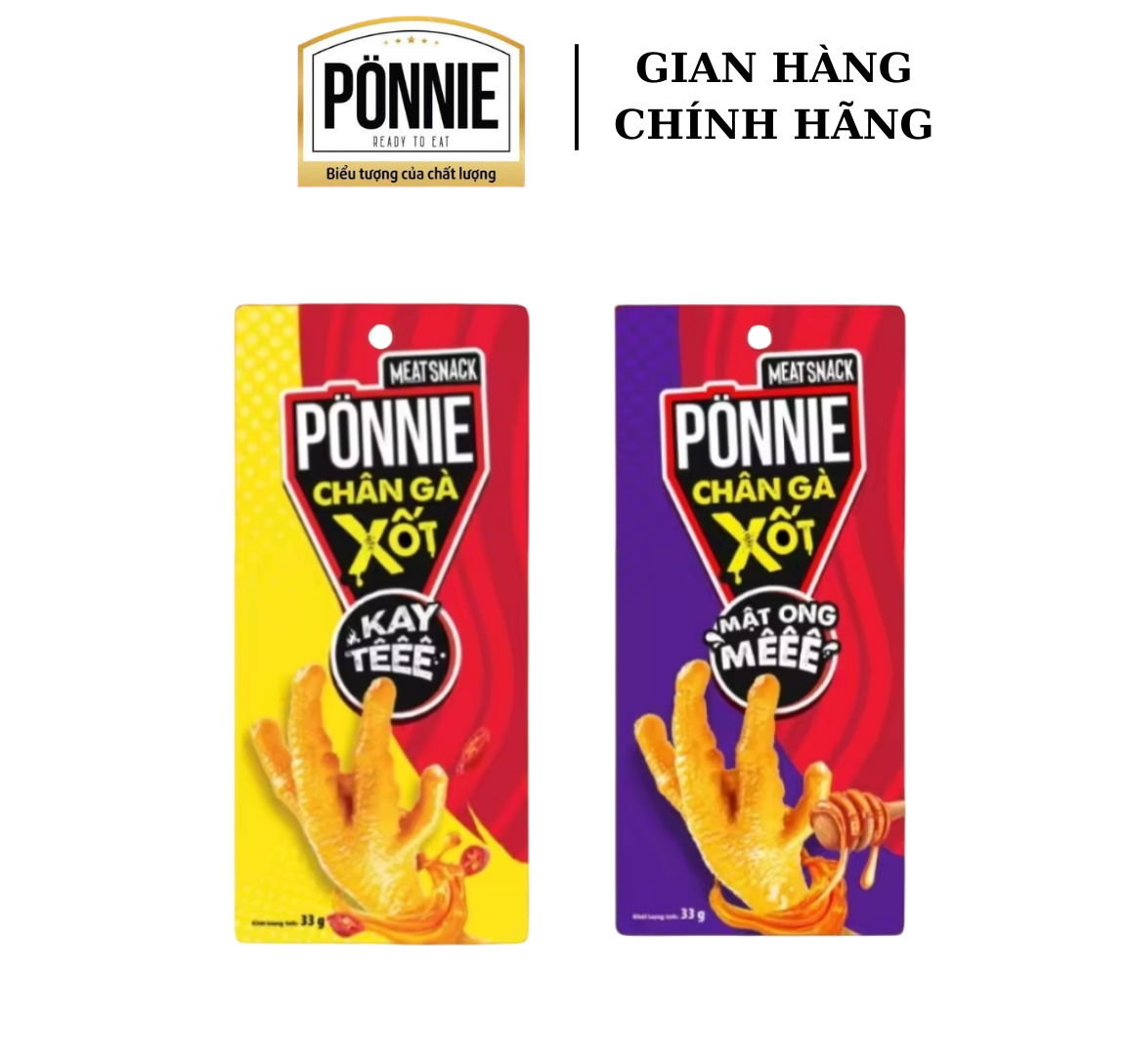 Chân Gà Ăn Liền Ponnie 33g/ Gói