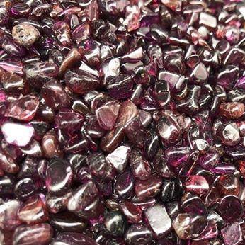 1000gr đá hạt garnet ngọc thạch lựu size 0,5-1 cm màu đỏ