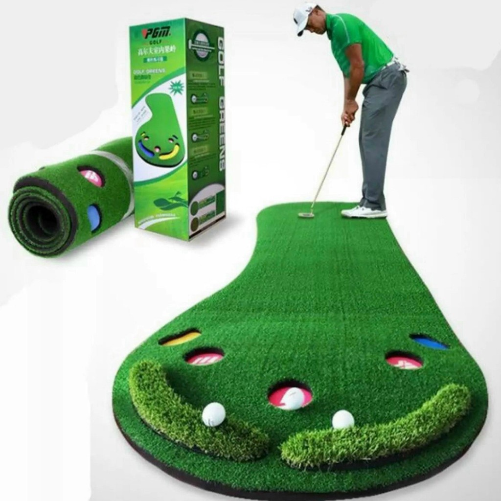 Thảm tập golf putting hình bàn chân - thảm big foot mini green golf ez-pm002