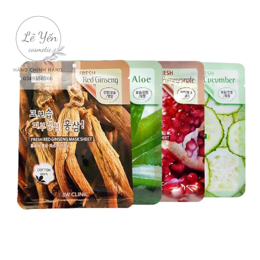Mặt nạ dưỡng da 3W clinic