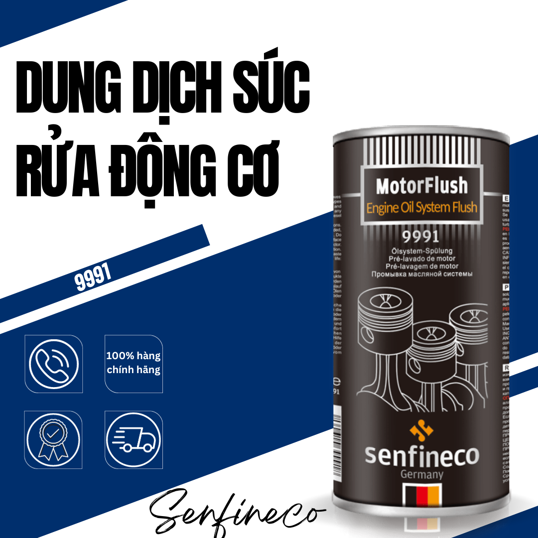 Dung dịch súc rửa động cơ tiết kiệm nhiên liệu Senfineco 9991 443ml