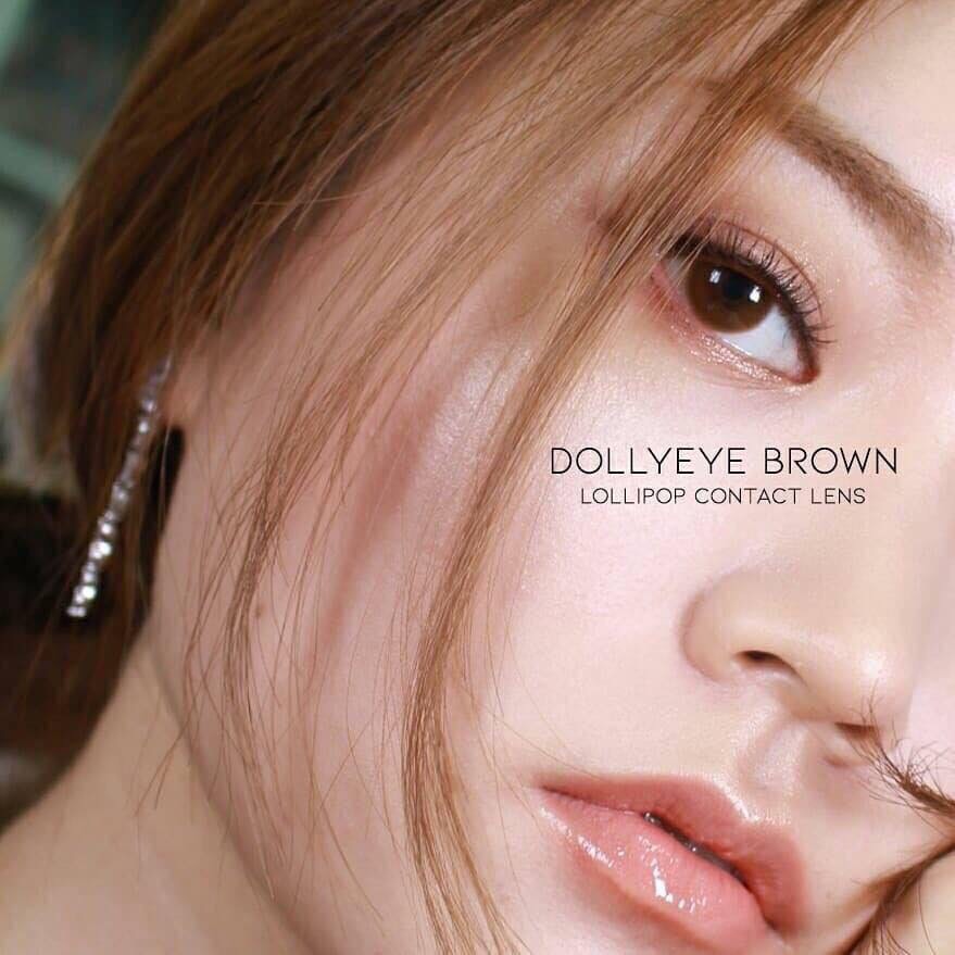 Lens  mắt - Kính áp tròng Nâu tự nhiên (sử dụng 1 năm) được chọn mẫu đủ màu, đủ size , lens cận và không cận (tặng kèm khay)