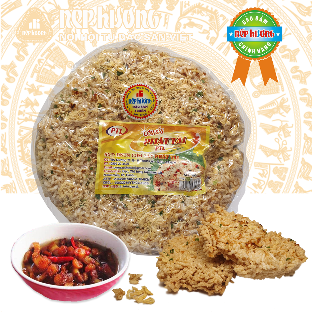 Cơm cháy chà bông - Phát Tài - Gói 200g - Đặc sản TPHCM