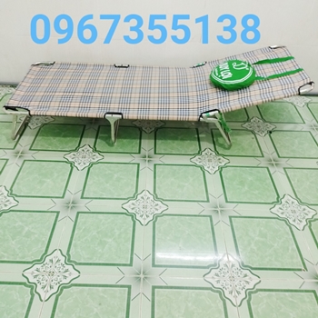 [HCM]Giường Xếp Duy Lợi Inox Cỡ Lớn