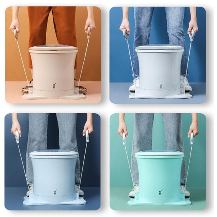 Ship HỎA TỐC Máy quay Li tâm cơ học- Máy vắt quần áo bằng tay