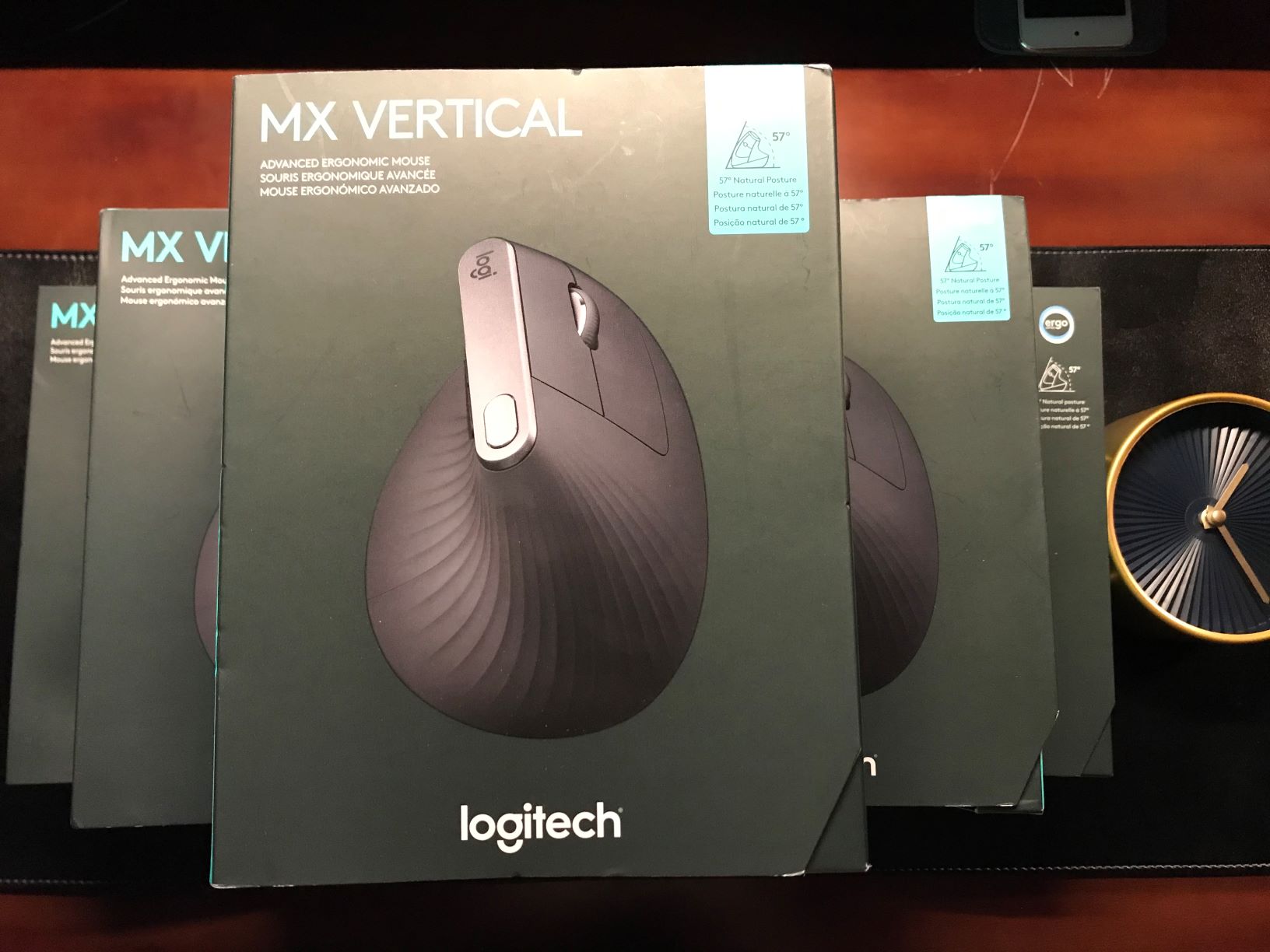 Chuột Logitech MX Vertical Advanced Multi-Device Ergonomic Bluetooth Wireless - Graphite