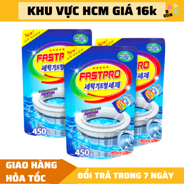 FREESHIP HỎA TỐC Bột tẩy lồng máy giặt Hàn Quốc. Bột vệ sinh lồng máy giặt sandokkaebi - hàn quốc. thuốᴄ tẩy lồng máy giặt korea