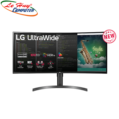 Màn hình cong lg 35wn75c-b 35" 2k 100hz hdr10 ultrawide