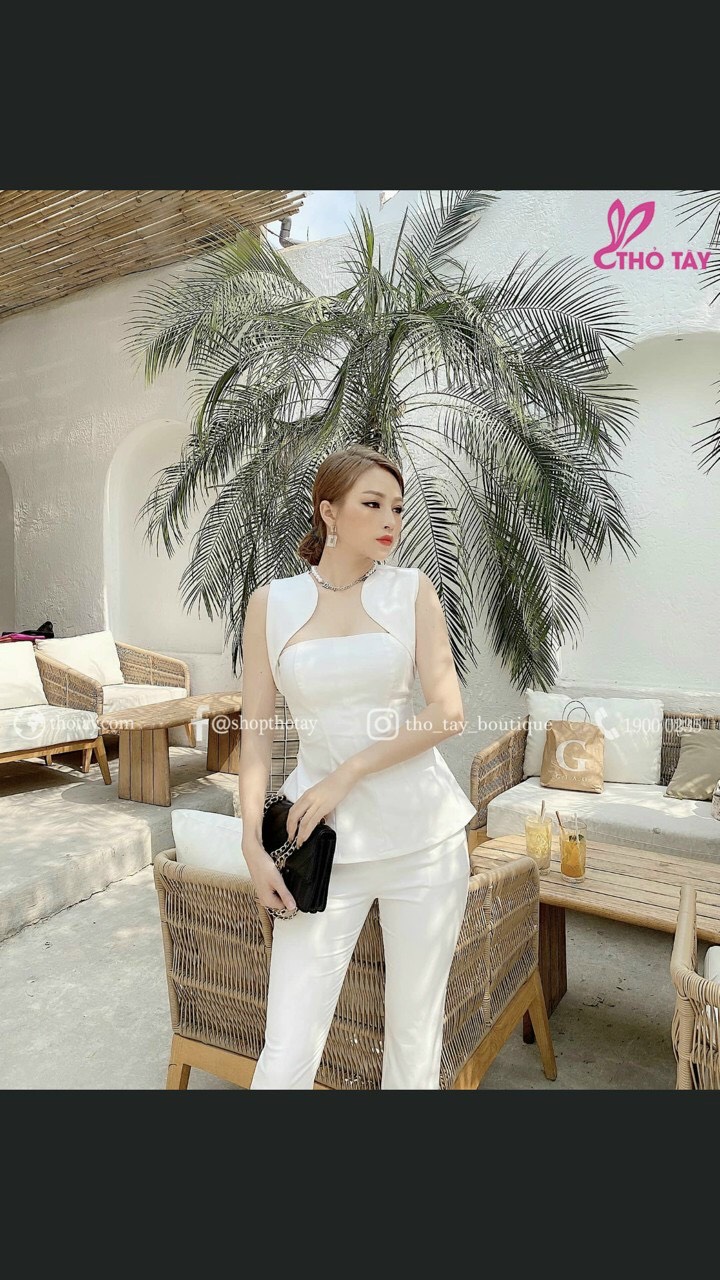 Sét bộ nữ dạo phố công sở sang chảnh