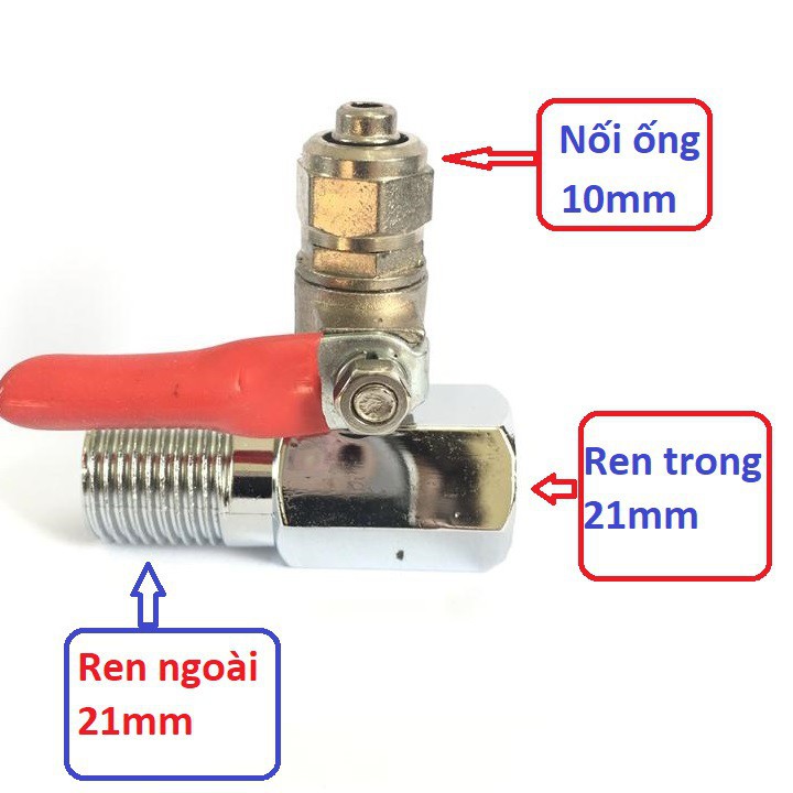 Bộ van cấp nước vào máy lọc nước, bộ chia nước đầu nguồn máy lọc nước.
