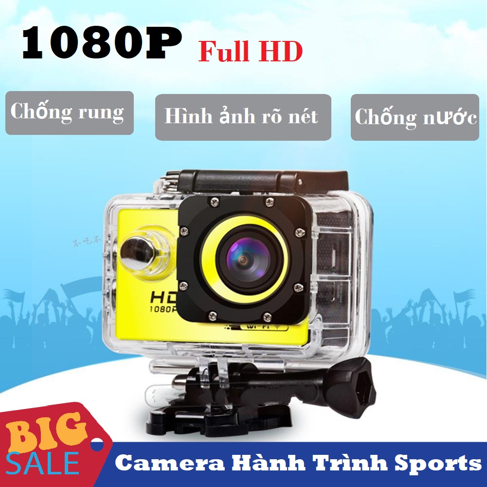 Máy Quay Gopro Hero 3, Camera Hành Trình 1080 Sports. Bán Camera Hành Trình. Camera Hành Trình Hd1080 Sports Gọn Nhẹ Có Góc Nhìn 140 Độ. Có Thể Quay Phim Chụp Hình Dưới Nước.
