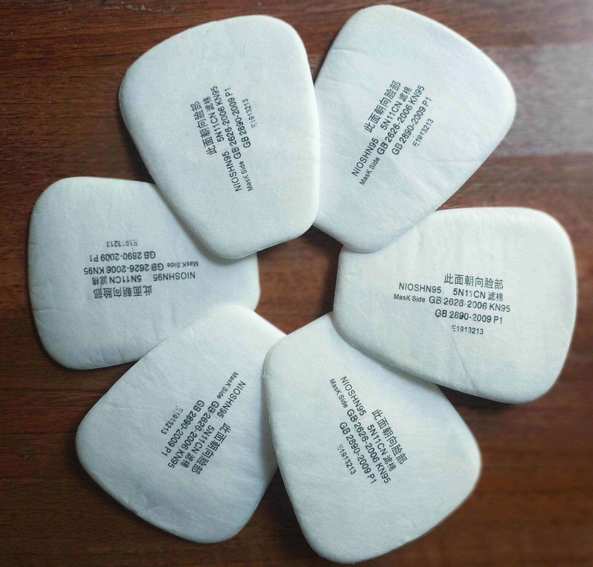 Mặt nạ phòng độc phòng bụi 3M 6200 7 chi tiết gồm 1 mặt nạ + 2 phin lọc 3M6001 + 2 bông lọc ,