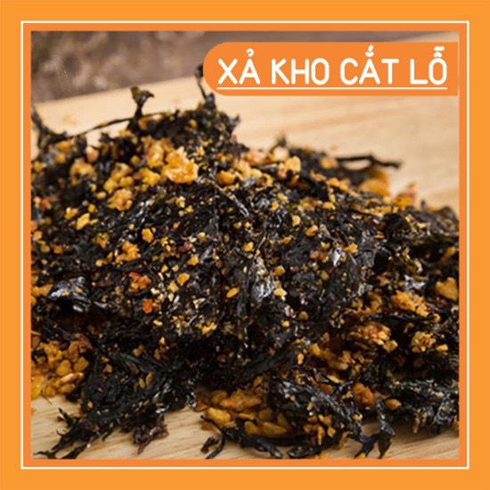 500gr rong biển cháy tỏi loại ngon| kingfood - thế giới đồ ăn vặt