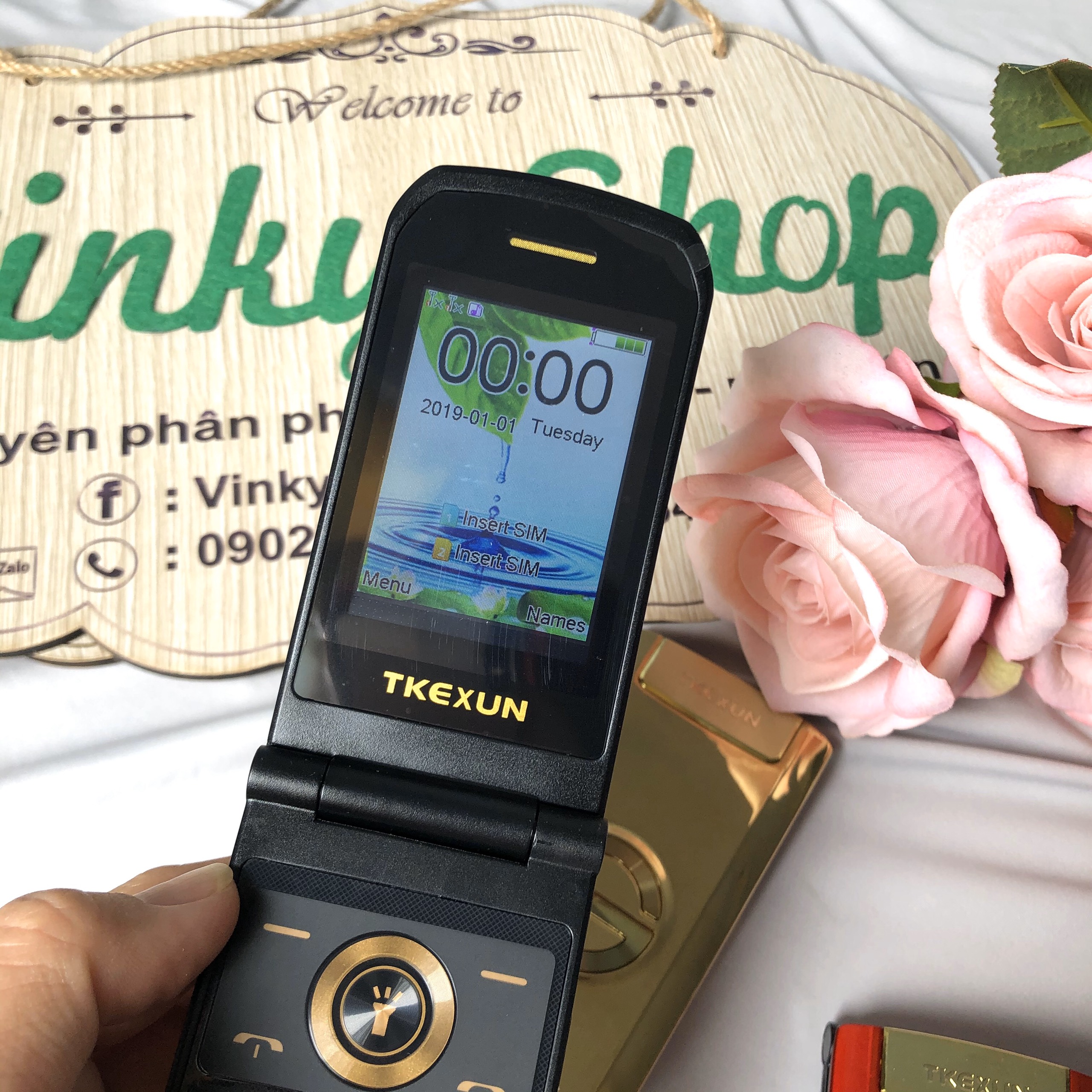 Điện thoại nắp gập Suntek G3 sang trọng
