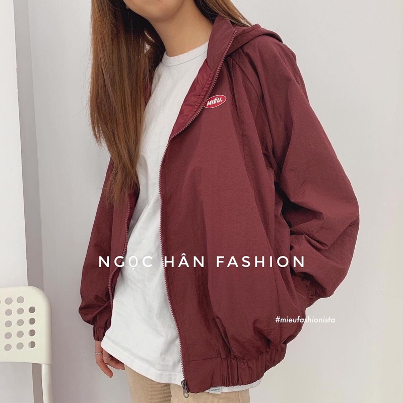 Áo Khoác Dù Nhẹ Nữ Thời Trang, Áo khoác Nữ, Áo chống nắng MS79