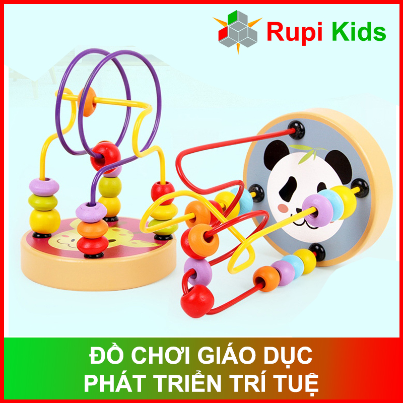 ❤️ đồ chơi gỗ ❤️ luồn hạt