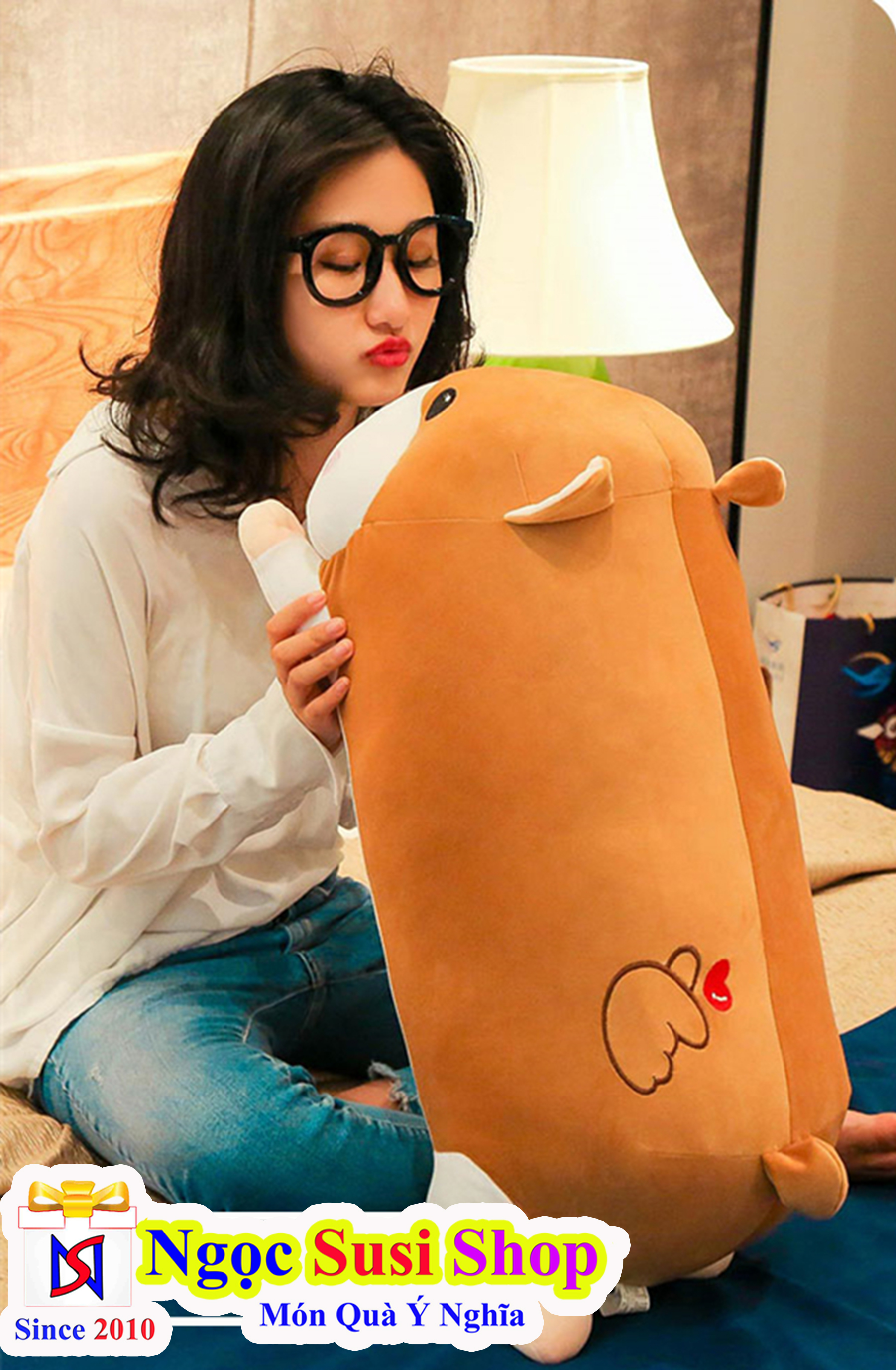 GẤU BÔNG CHUỘT HAMSTER SIÊU MỀM MỊN KHỔNG LỒ