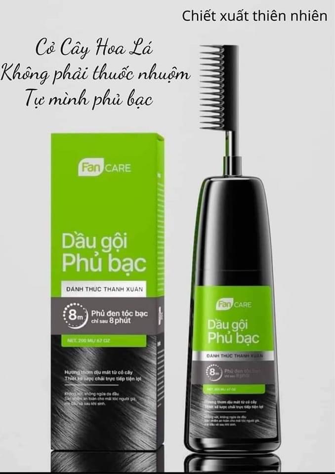 Dầu gội phủ bạc faneco - đánh thức thanh xuân