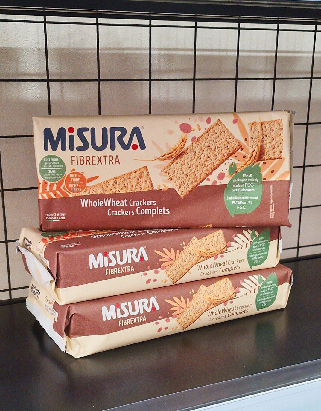 Bánh Cracker Misura 385g