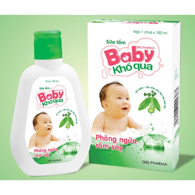 Sữa tắm baby khổ qua - 100ml/chai
