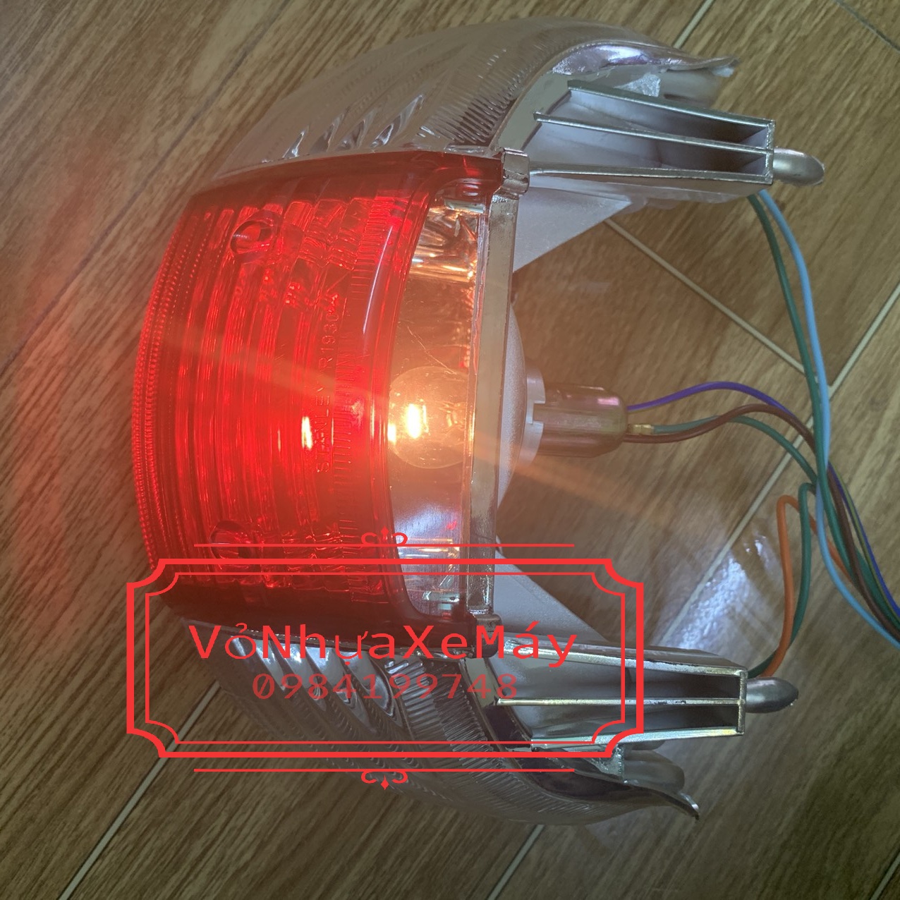 Đèn hậu xe wave nhỏ 110- đèn hậu sau xe wave alpha -wave zx -wave 110 cho a e dân chơi xe đẹp chất lượng