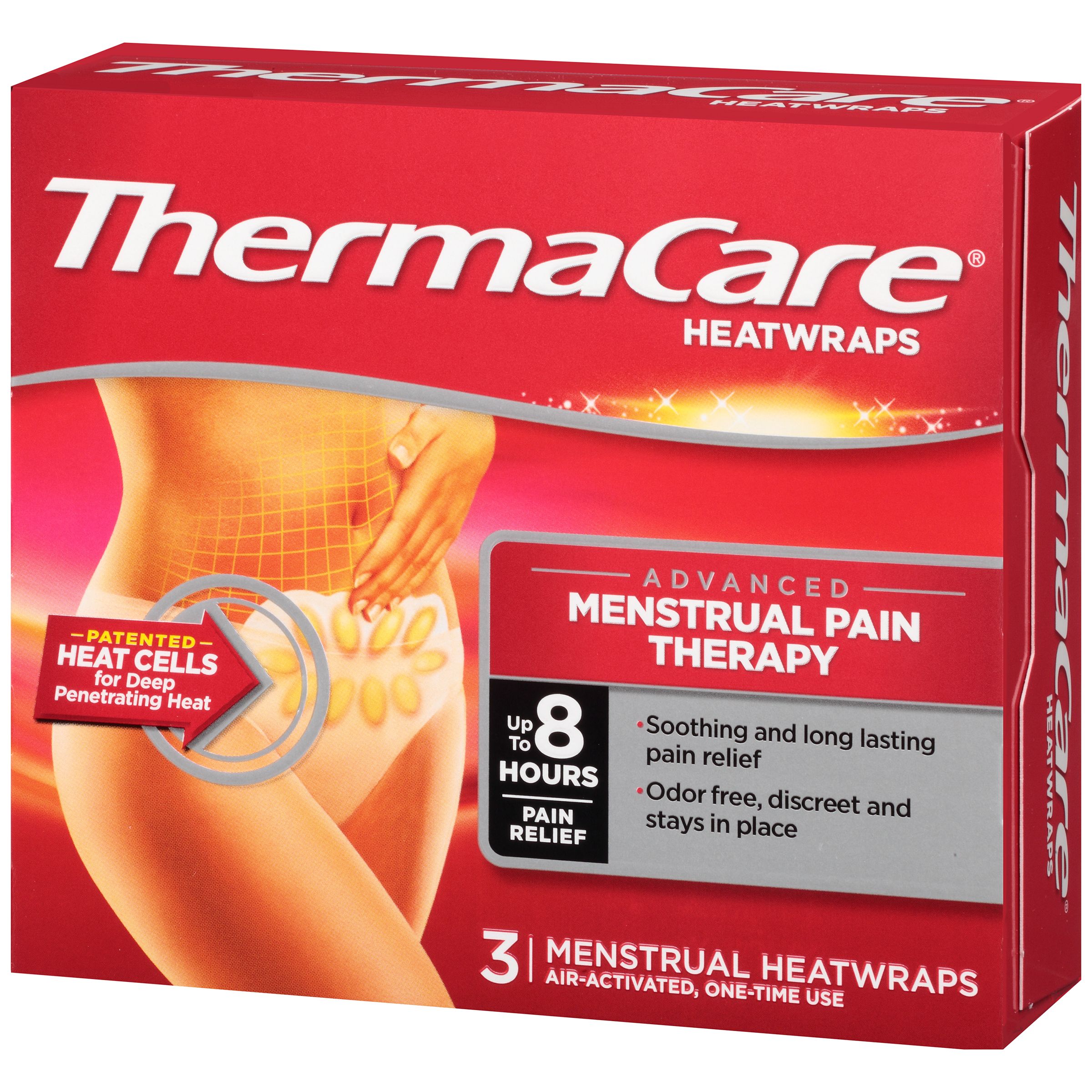 Miếng Dán Giảm Đau Bụng Kinh Nguyệt Thermacare HeatWraps