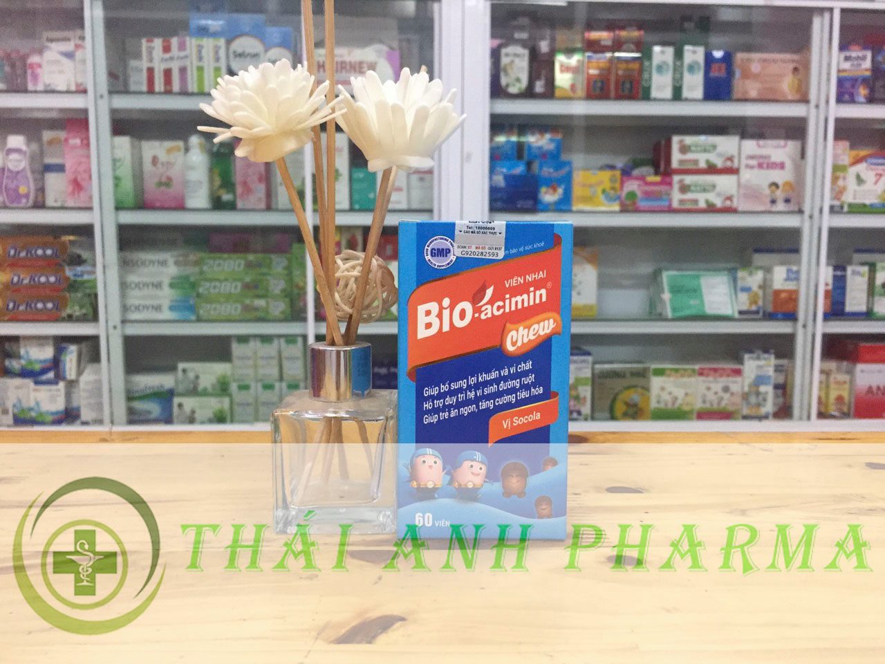 Viên Nhai Bio -acimin Chew Vị Socola Hộp 60 Viên