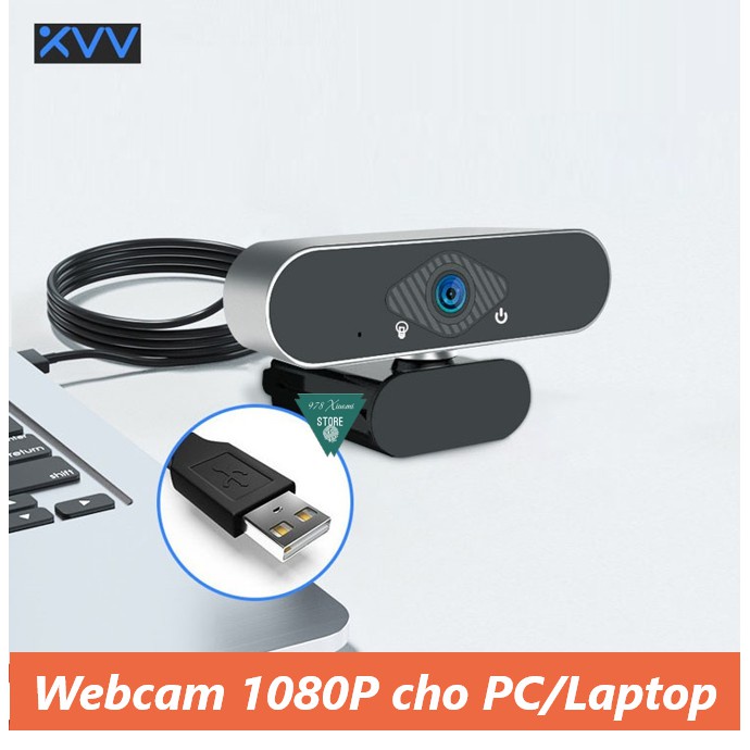 Webcam xi aomi xiaovv xvv-6320s-usb 1080p - webcam xiaovv fullhd