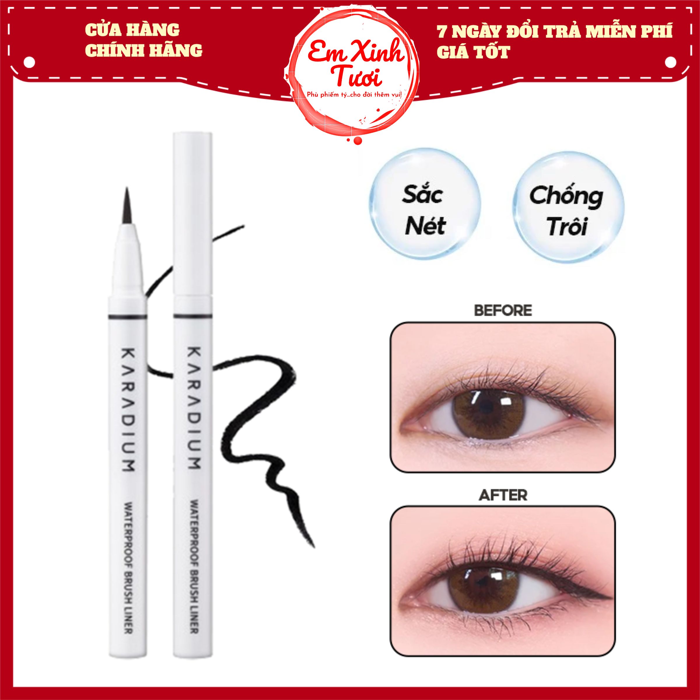 Kẻ mắt karadium mẫu mới - em xinh tươi