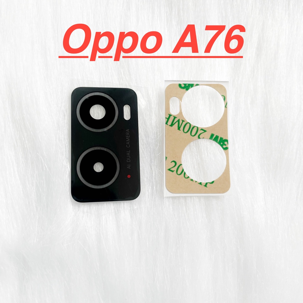 Kính camera oppo a76 dành để thay thế mặt kính camera trầy , vỡ, bể linh kiện thay thế
