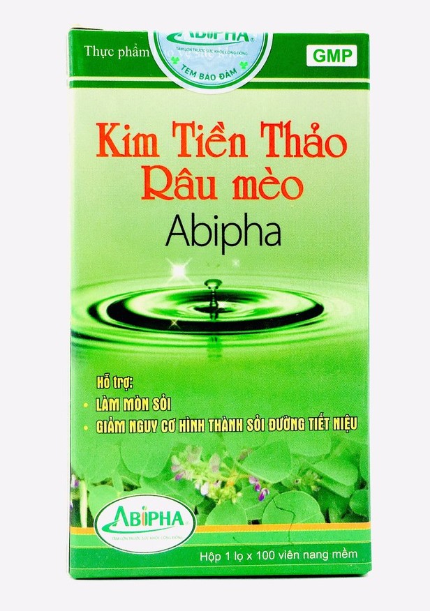 Thảo dược tán sỏi_Kim Tiền Thảo Râu Mèo Abipha